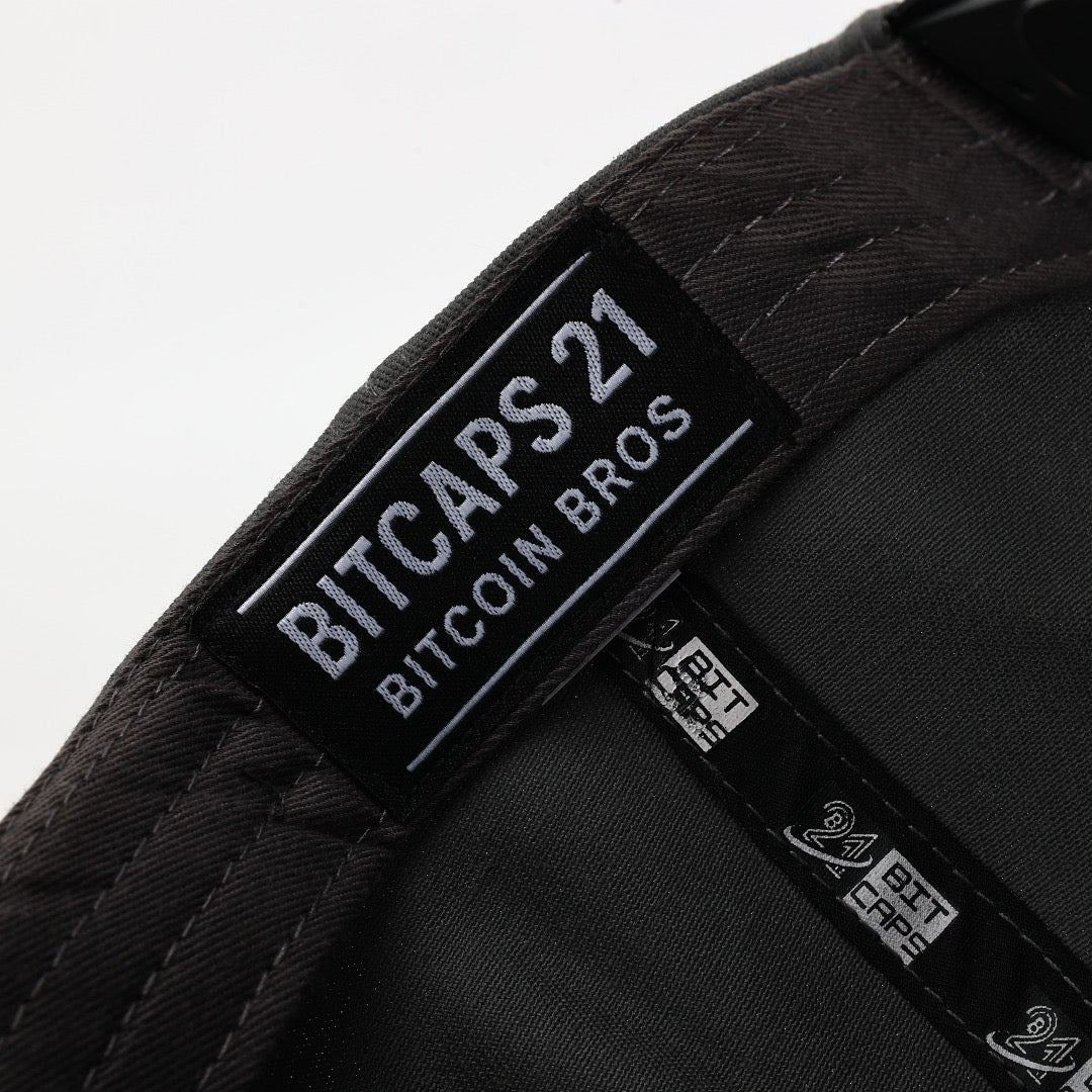 BitCaps Classic - Black / Charcoal Gray