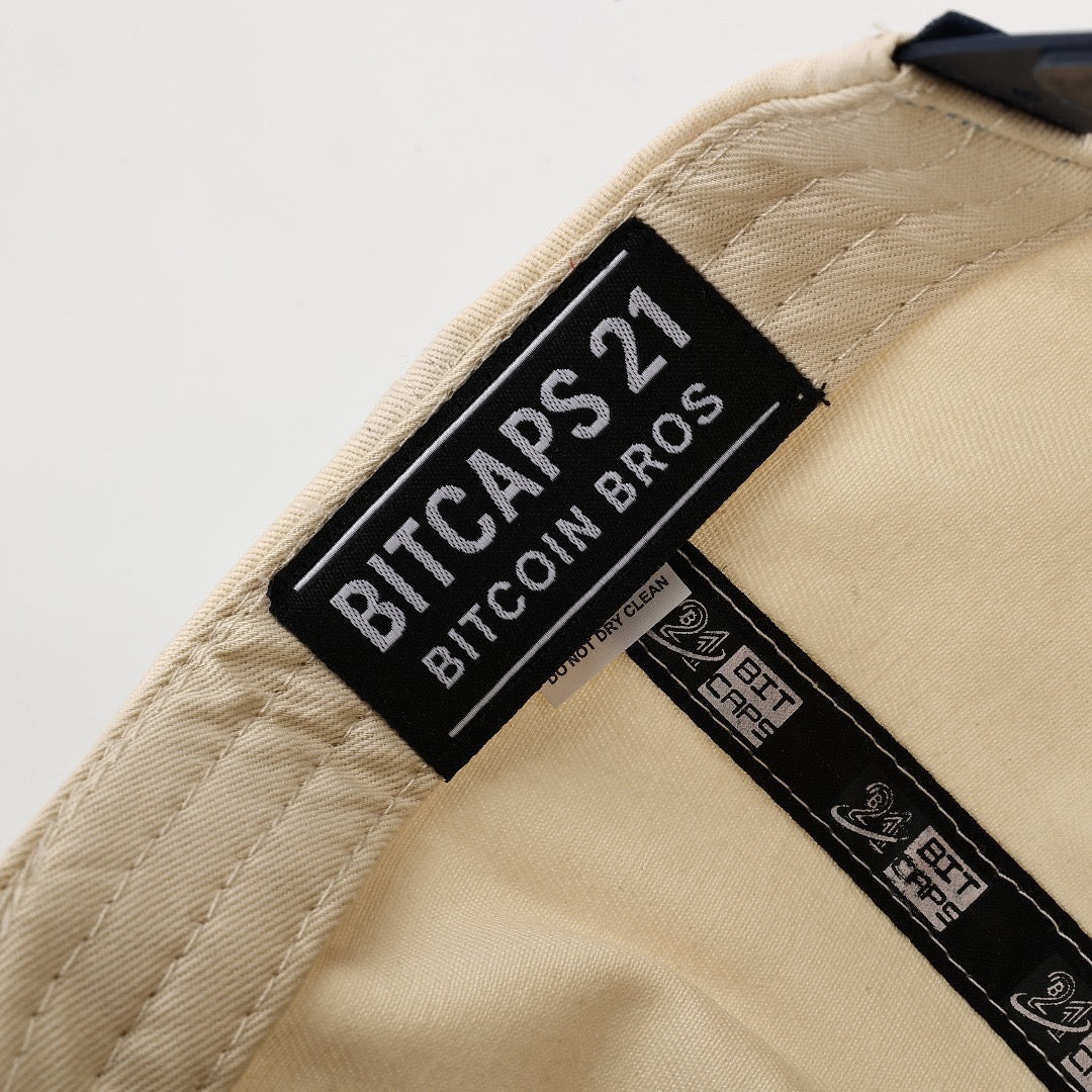 BitCaps Classic - Navy Blue / Gold
