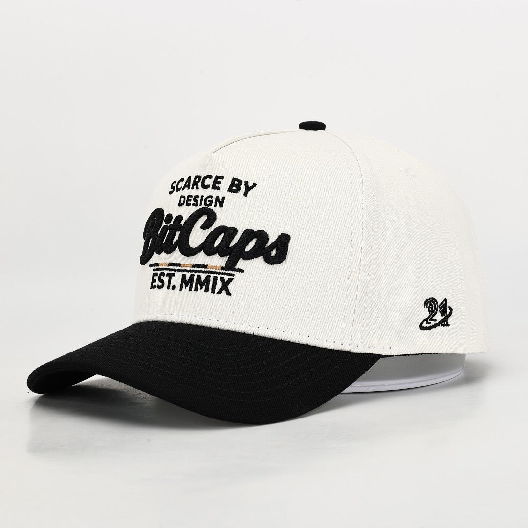 BitCaps Classic - White / Black