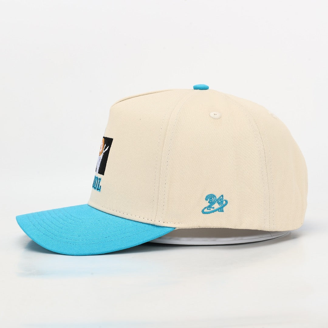 BitCaps Classic - Sky Blue / Sand (Off-White) HODL Hat