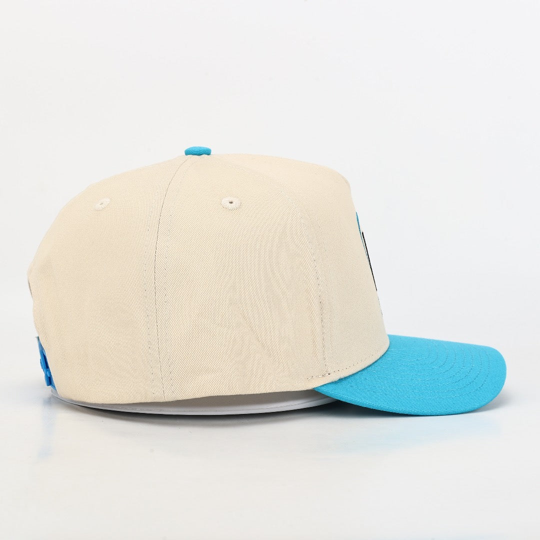 BitCaps Classic - Sky Blue / Sand (Off-White) HODL Hat
