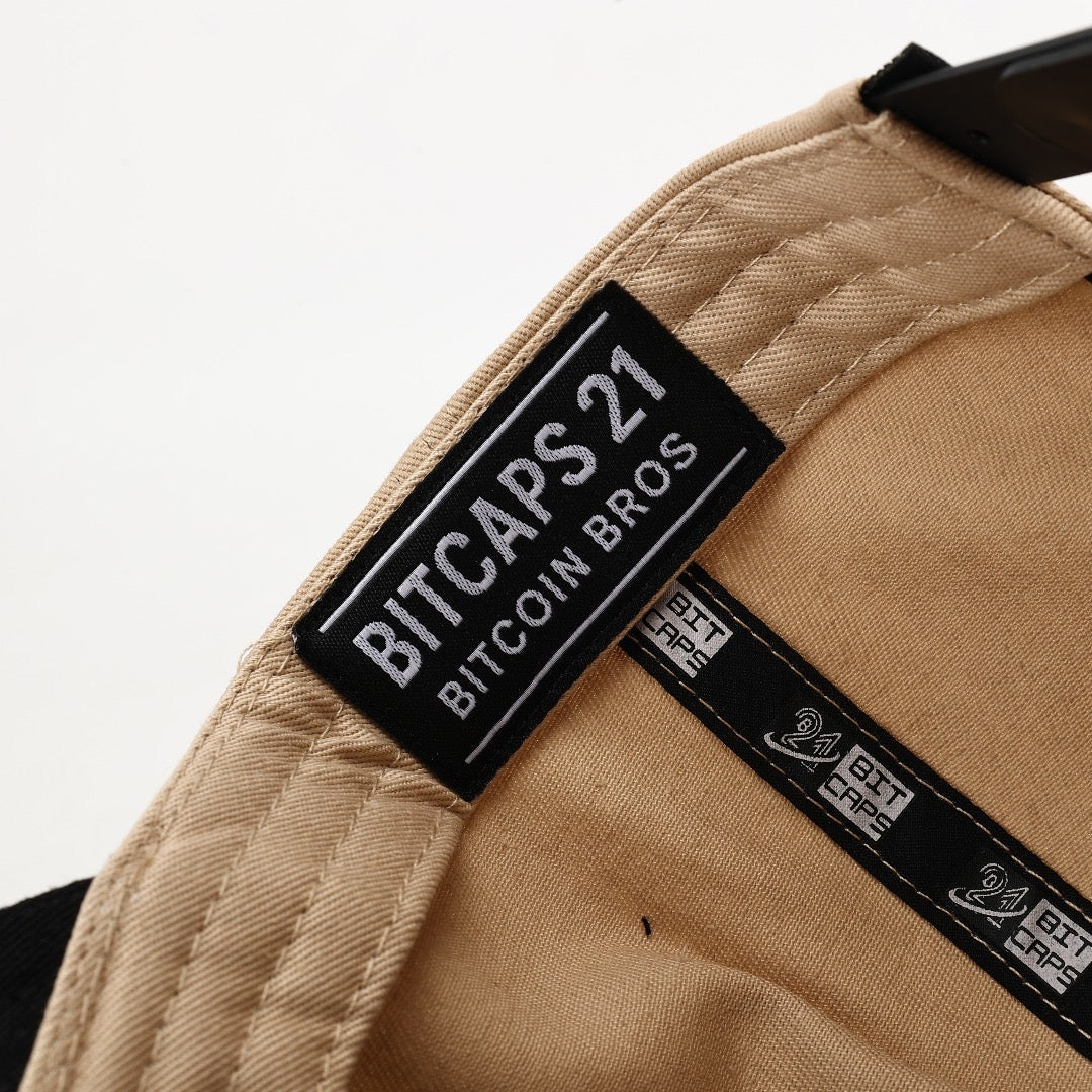 BitCaps Classic - Black / Sand-toned
