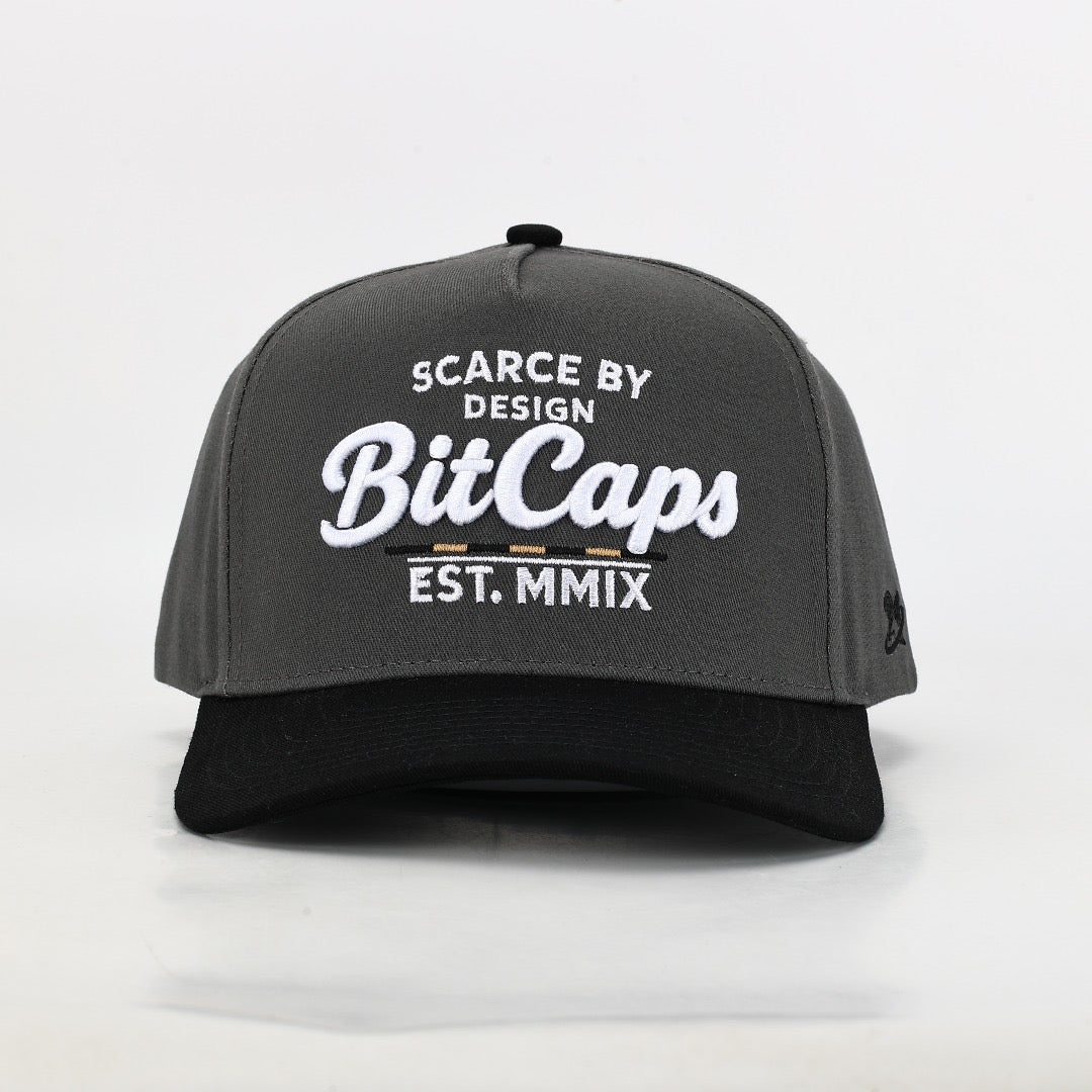 BitCaps Classic - Black / Charcoal Gray