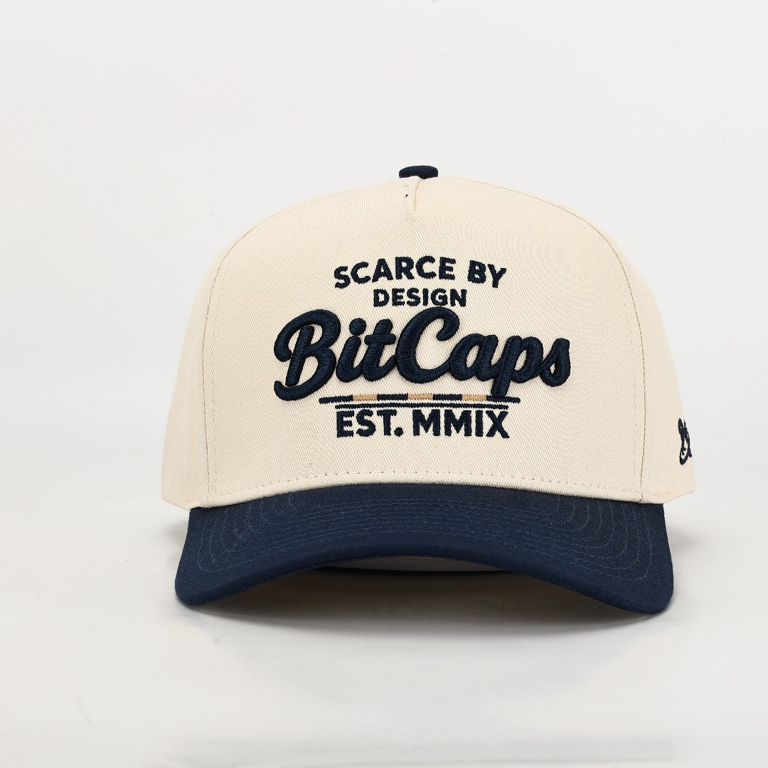 BitCaps Classic - Navy Blue / Gold