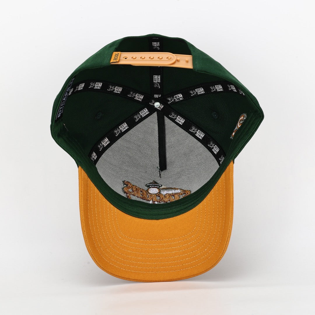 BitCaps Satoshi Stacker - Green / Yellow / Gold