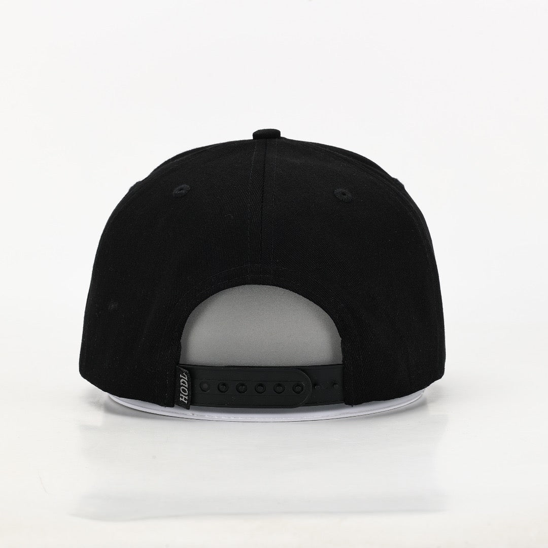 BitCaps HODL Hard (Inverse Bitcoiner) - Black / Silver