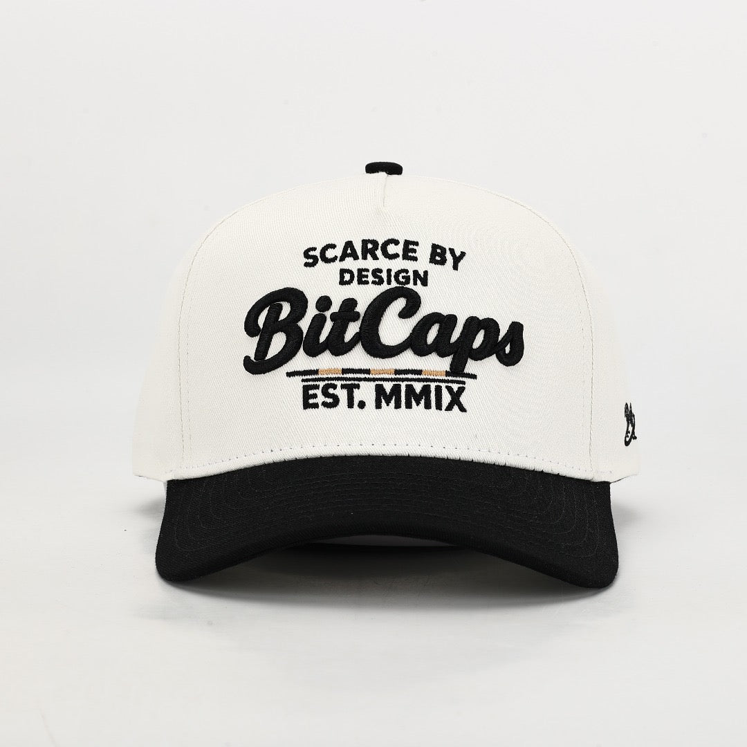BitCaps Classic - White / Black