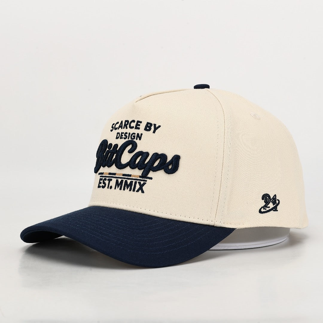 BitCaps Classic - Navy Blue / Gold